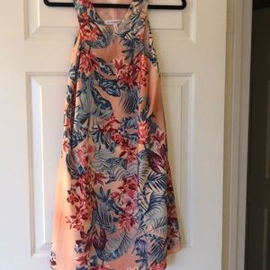 BCBGeneration Pink Floral Dress